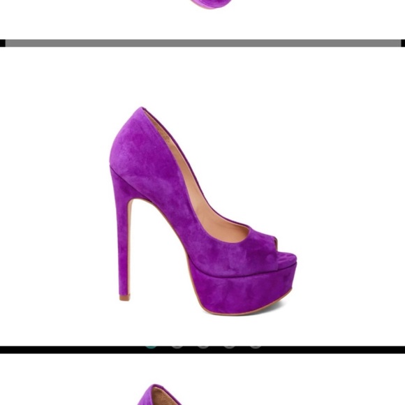 Steve Madden Toots Pumps - Purple - Picture 3 of 5